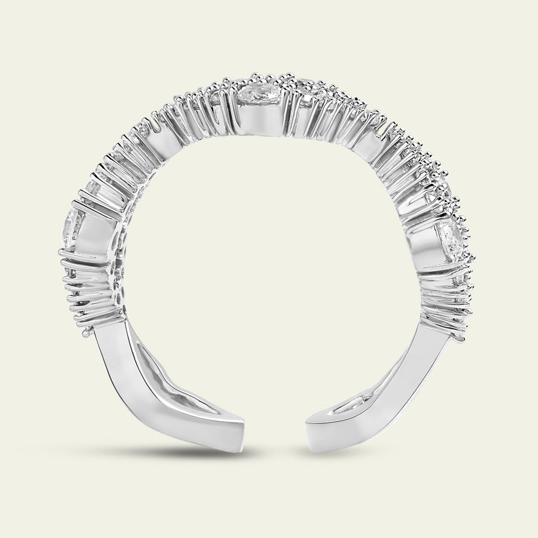 Silver Lips Ring