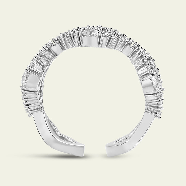 Silver Lips Ring