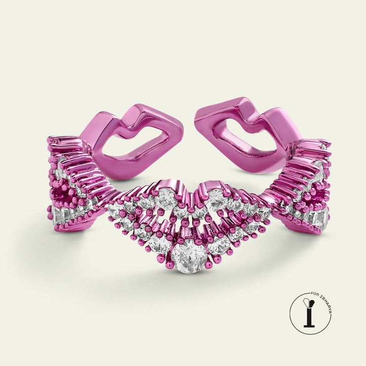 Pink Lips Ring