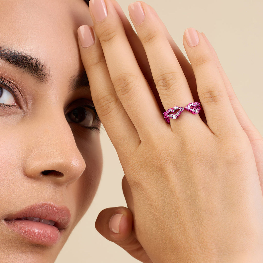 Pink Lips Ring