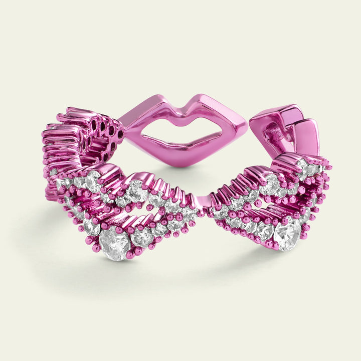 Pink Lips Ring