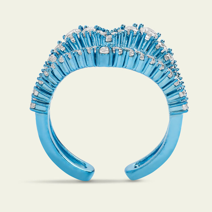 Blue Heart Ring