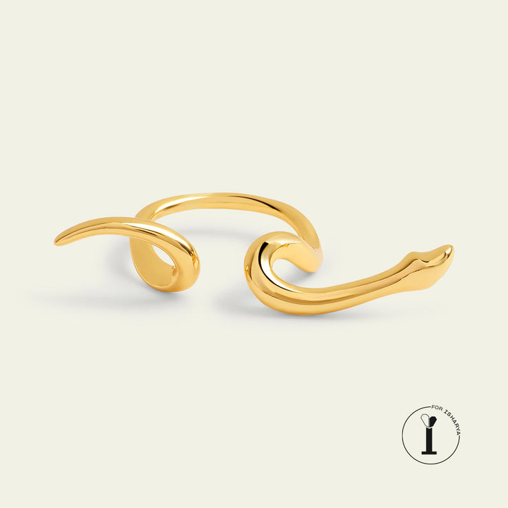Gold Slither Ring