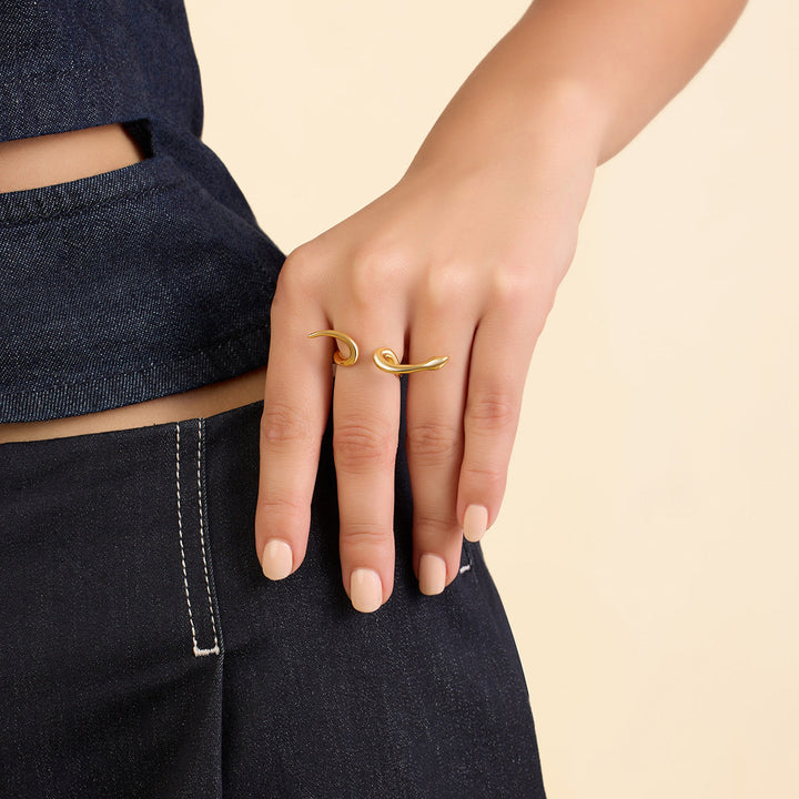 Gold Slither Ring