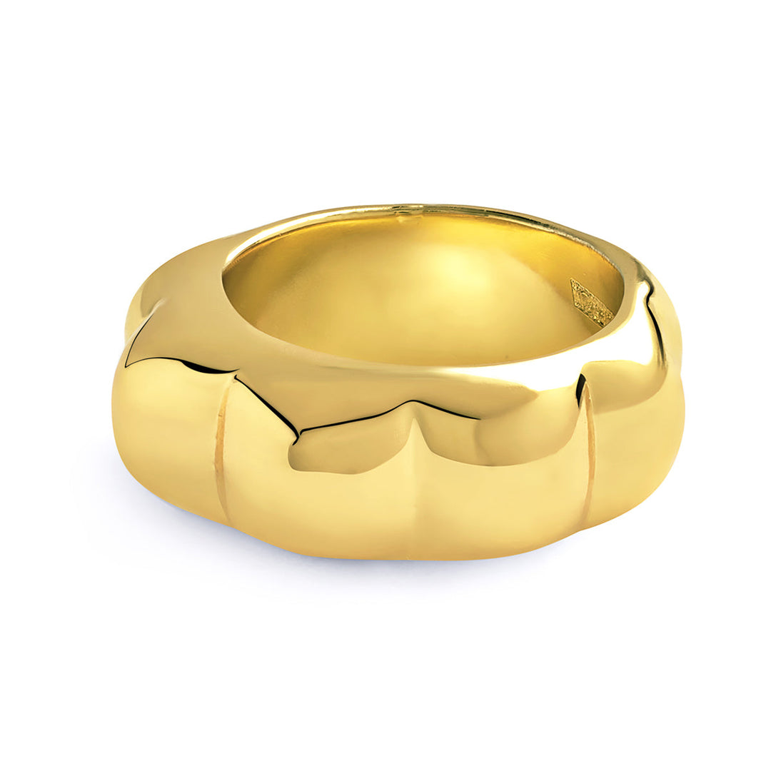 Gold Melon Ring