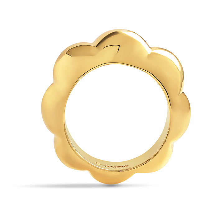 Gold Melon Ring