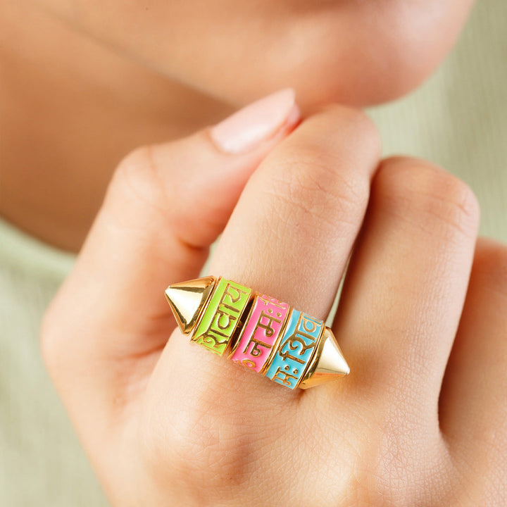 White Cocktail Ring for Women by Isharya | Modern Indian Jewellery