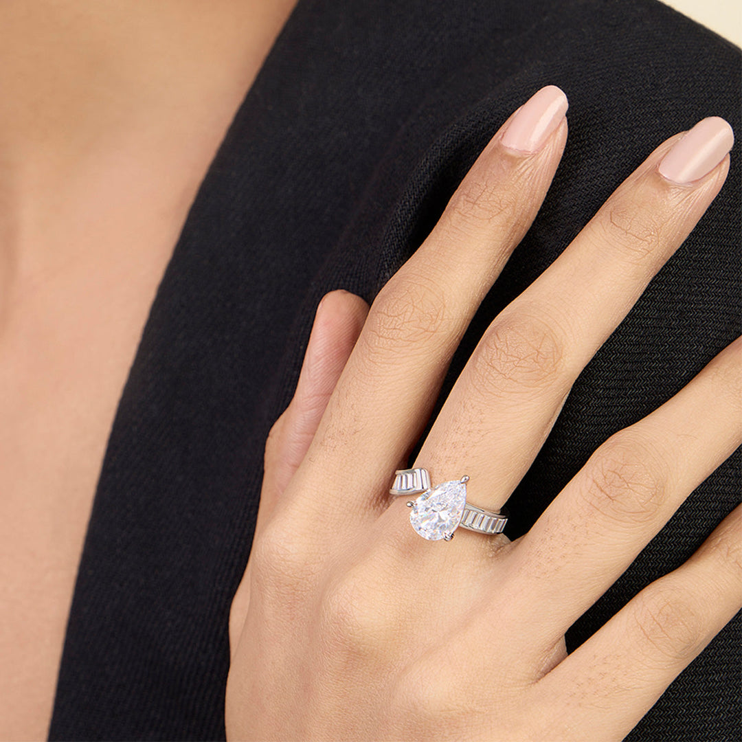 Luxe Solitaire Promise Ring