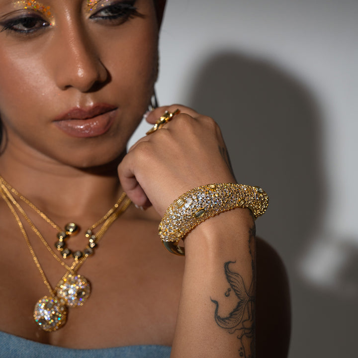 Stan Baroque Mirror Cuff