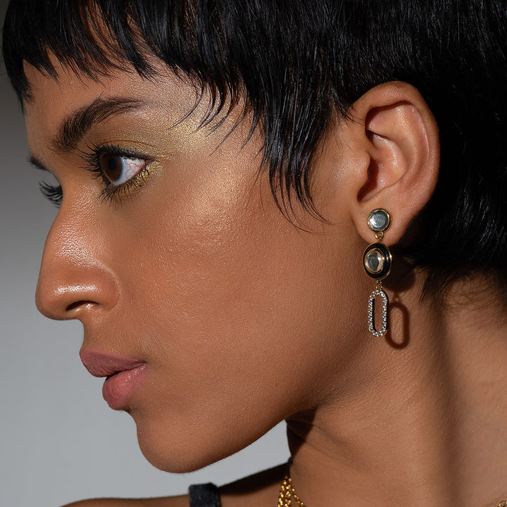 Savage Mirror Drop Earrings