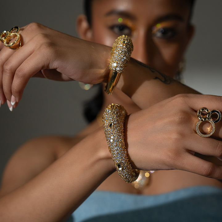 Stan Baroque Mirror Cuff