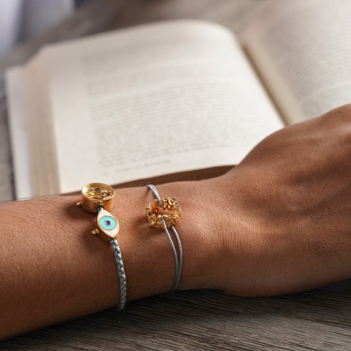 Grey Knot Bracelet