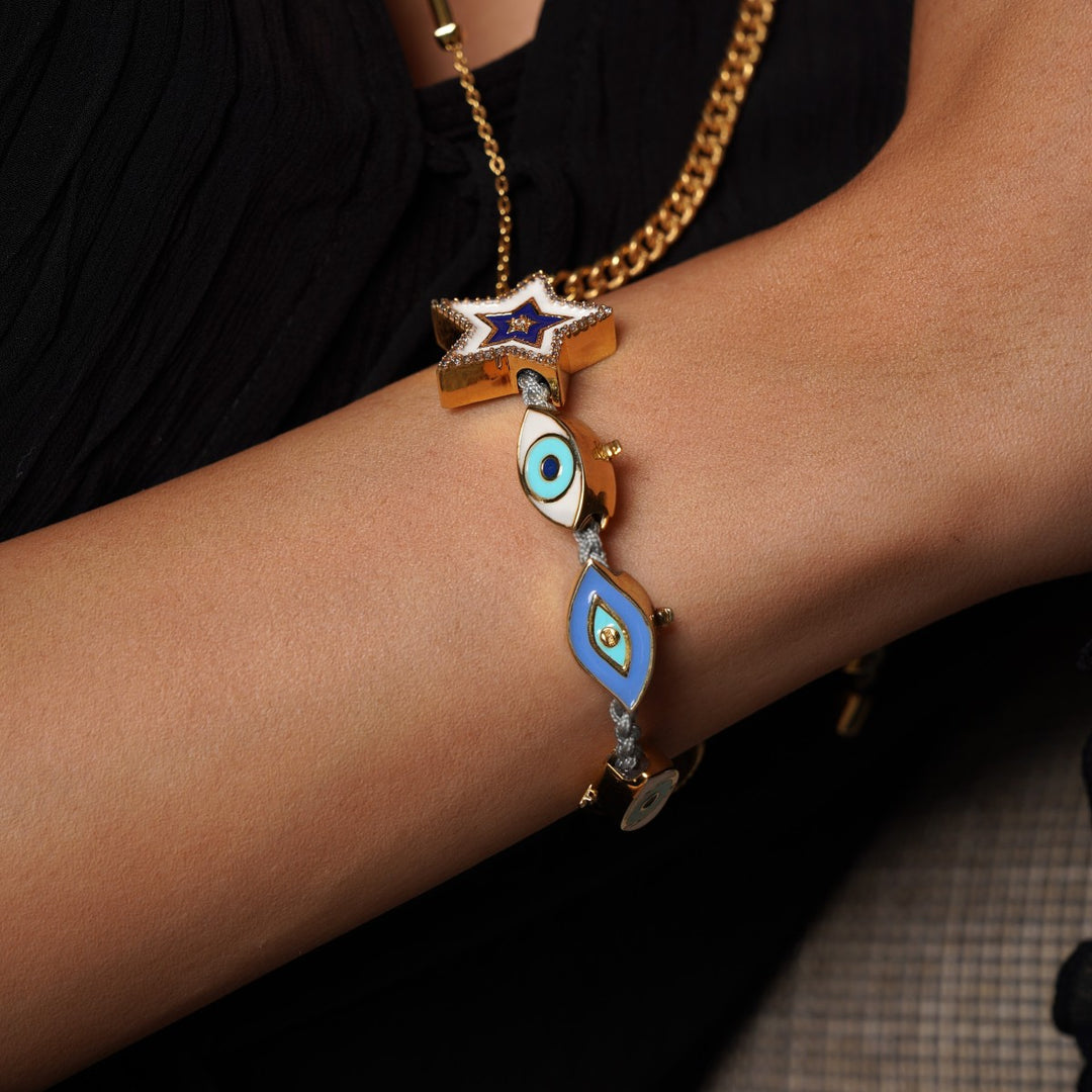 Evil Eye Iris Charm