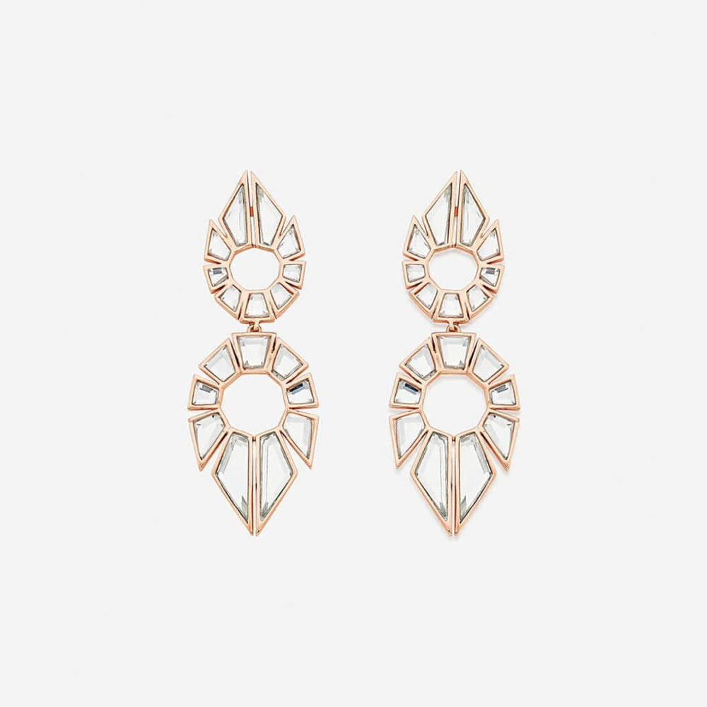 NA long Earring for Women by Isharya | Modern Indian Jewellery