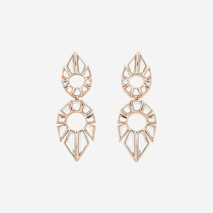 NA long Earring for Women by Isharya | Modern Indian Jewellery