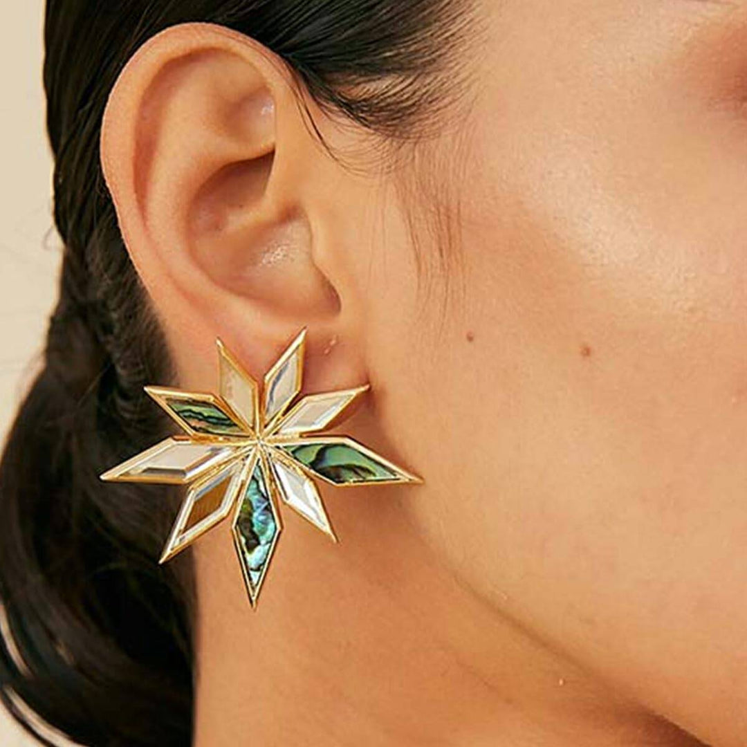 Multi Stud Earring for Women by Isharya | Modern Indian Jewellery
