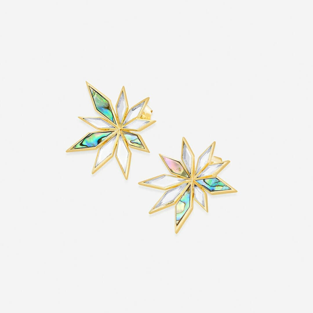 Multi Stud Earring for Women by Isharya | Modern Indian Jewellery