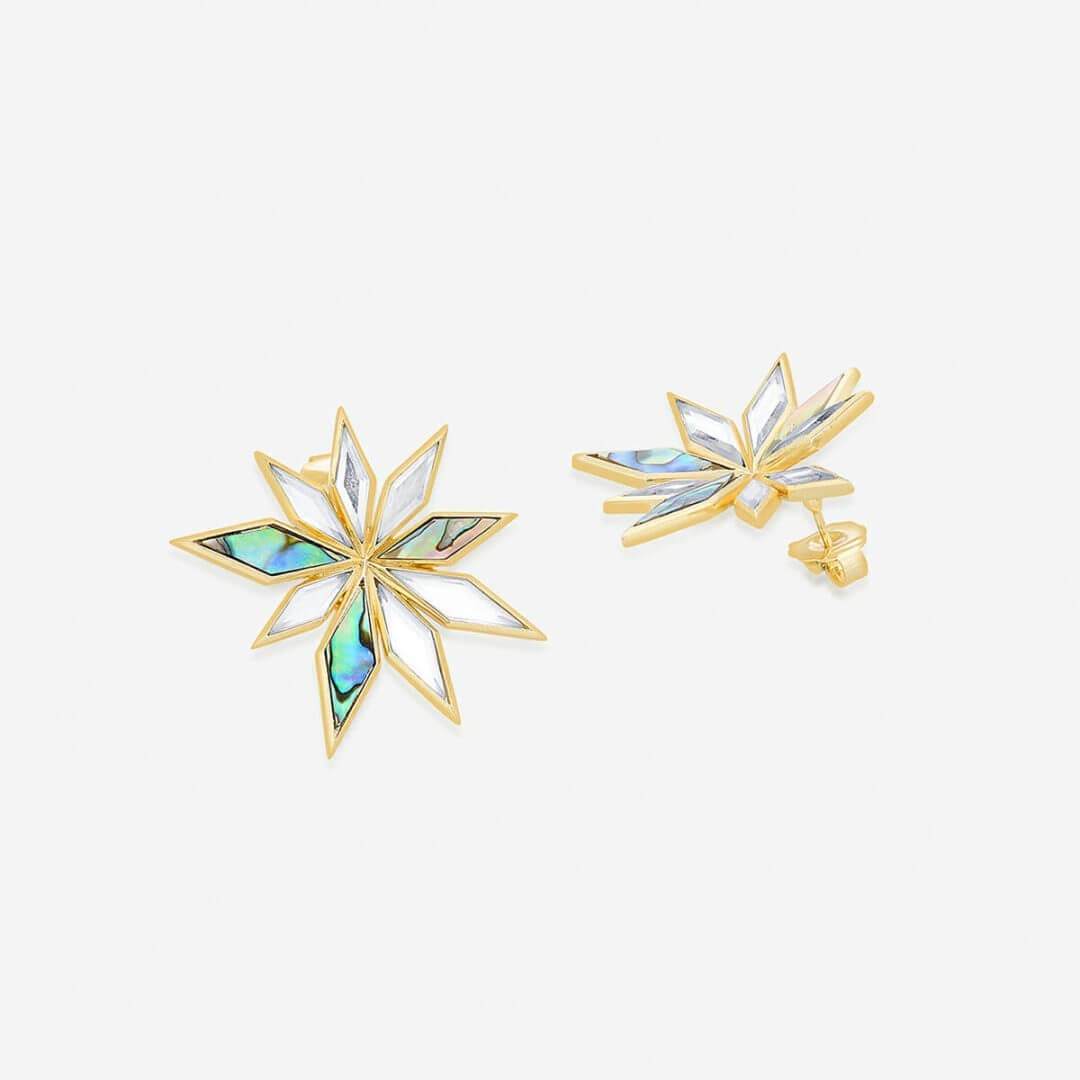 Multi Stud Earring for Women by Isharya | Modern Indian Jewellery