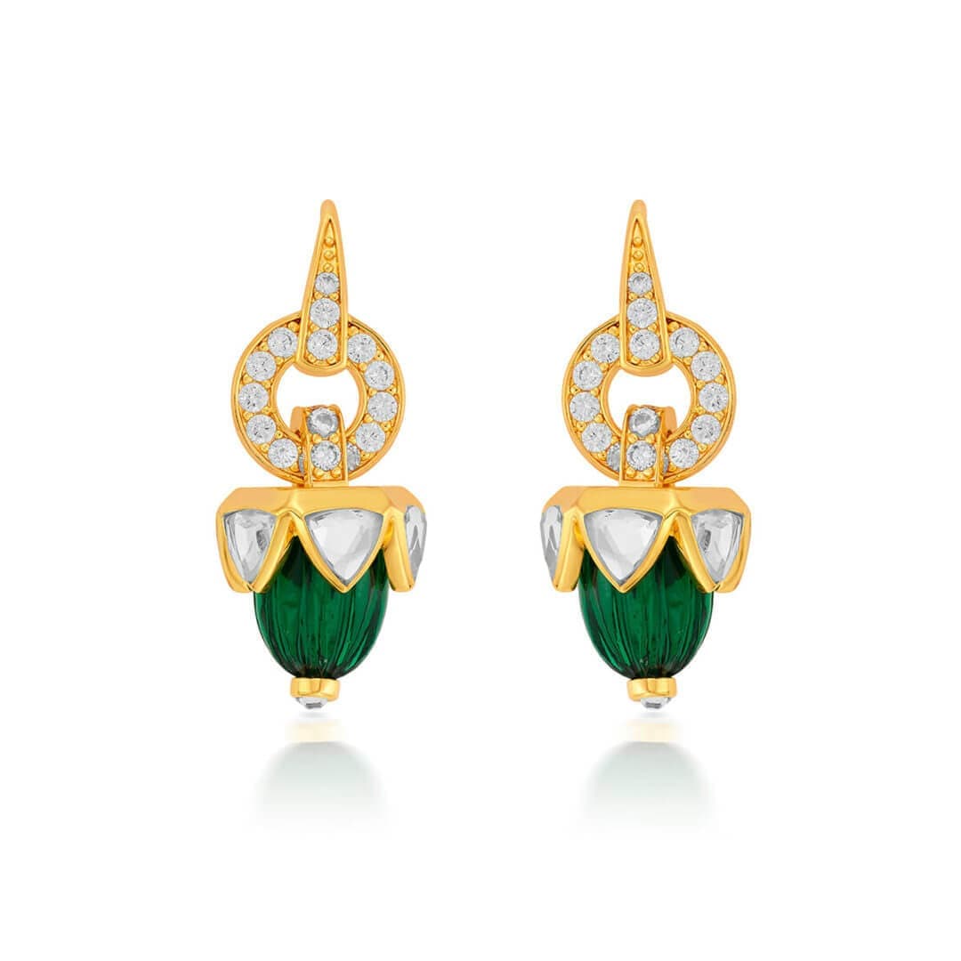 Multi Drop Earring for Women by Isharya | Modern Indian Jewellery
