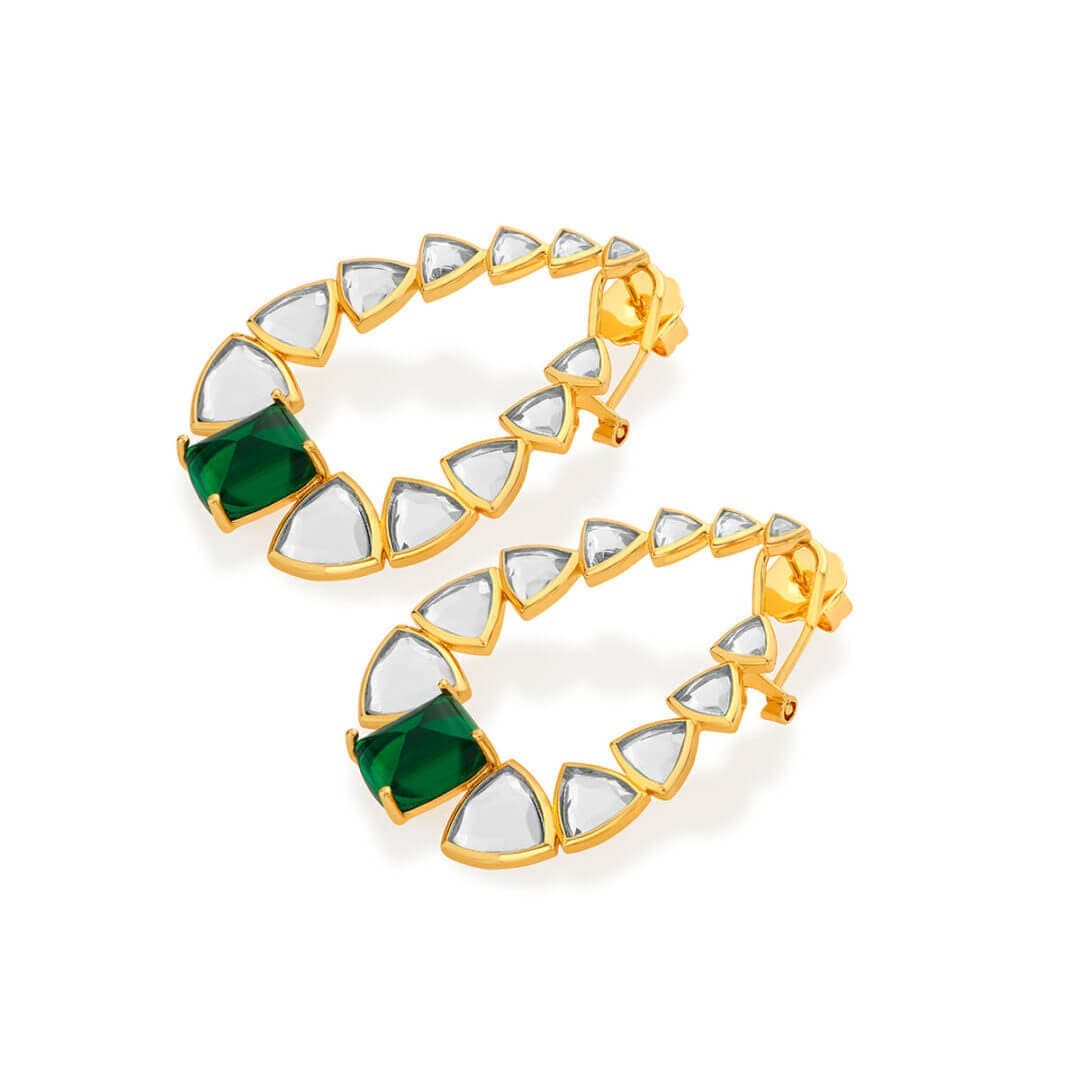 Multi Stud Earring for Women by Isharya | Modern Indian Jewellery