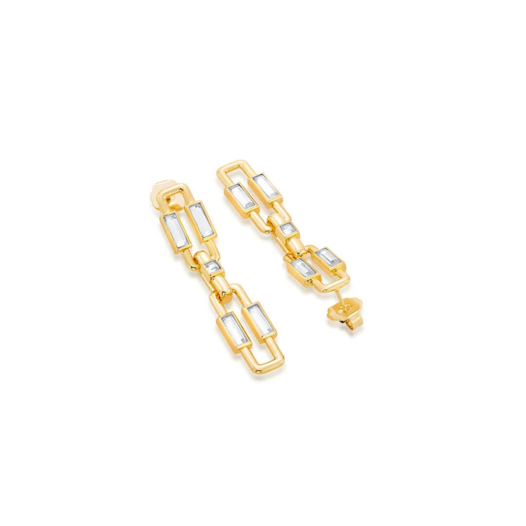 Mirror Drop Earring for Women by Isharya | Modern Indian Jewellery