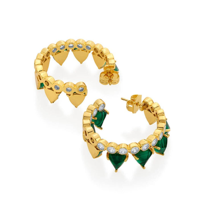 Multi Hoop Earring for Women by Isharya | Modern Indian Jewellery