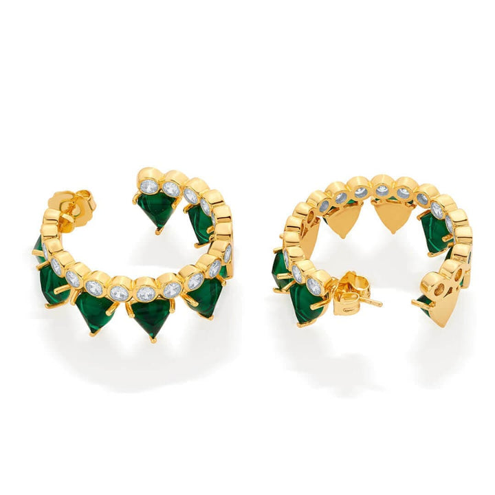 Multi Hoop Earring for Women by Isharya | Modern Indian Jewellery