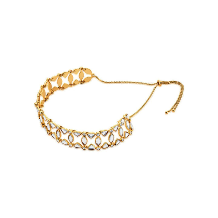 Mirror Choker Necklace for Women by Isharya | Modern Indian Jewellery