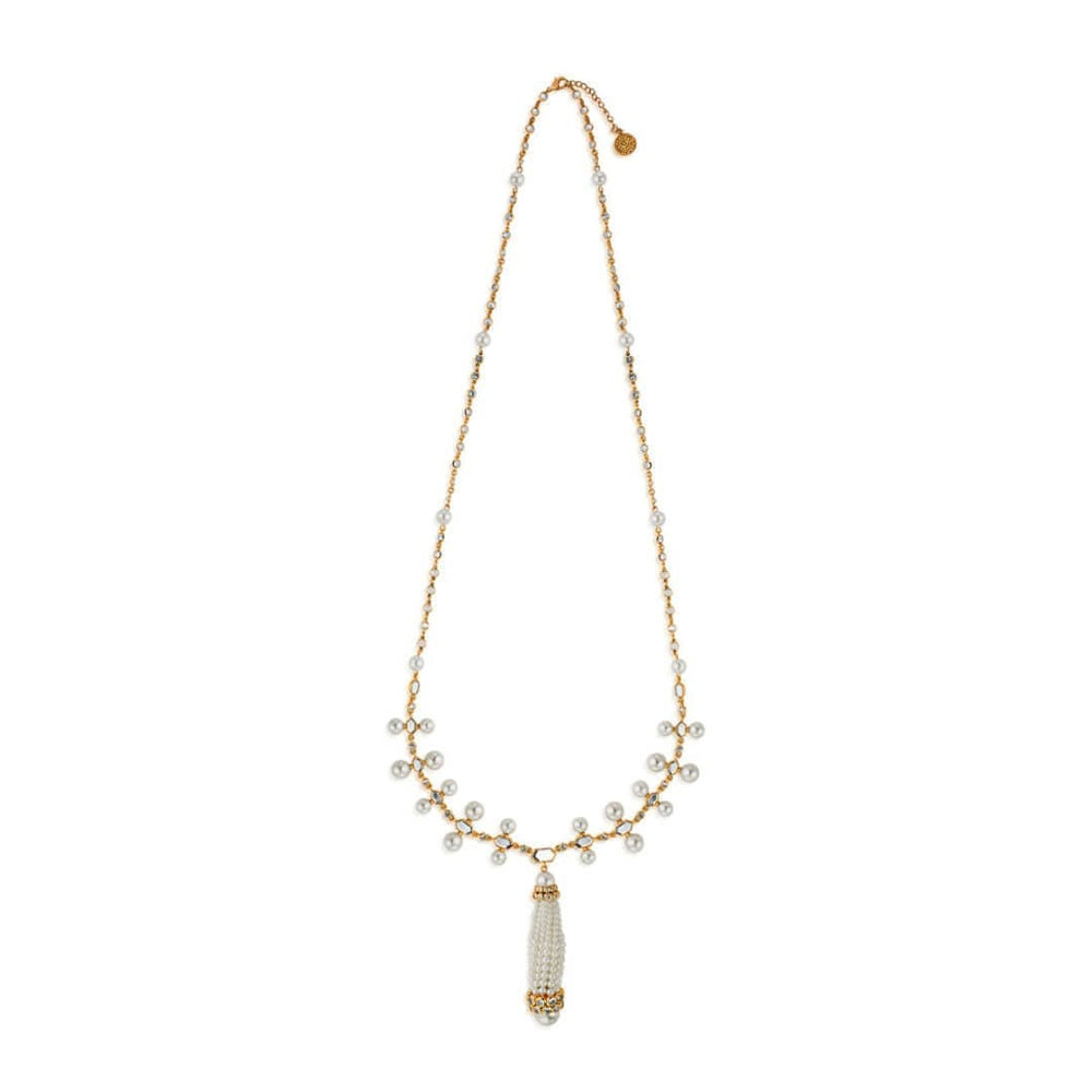 Mirror Pendant Necklace for Women by Isharya | Modern Indian Jewellery