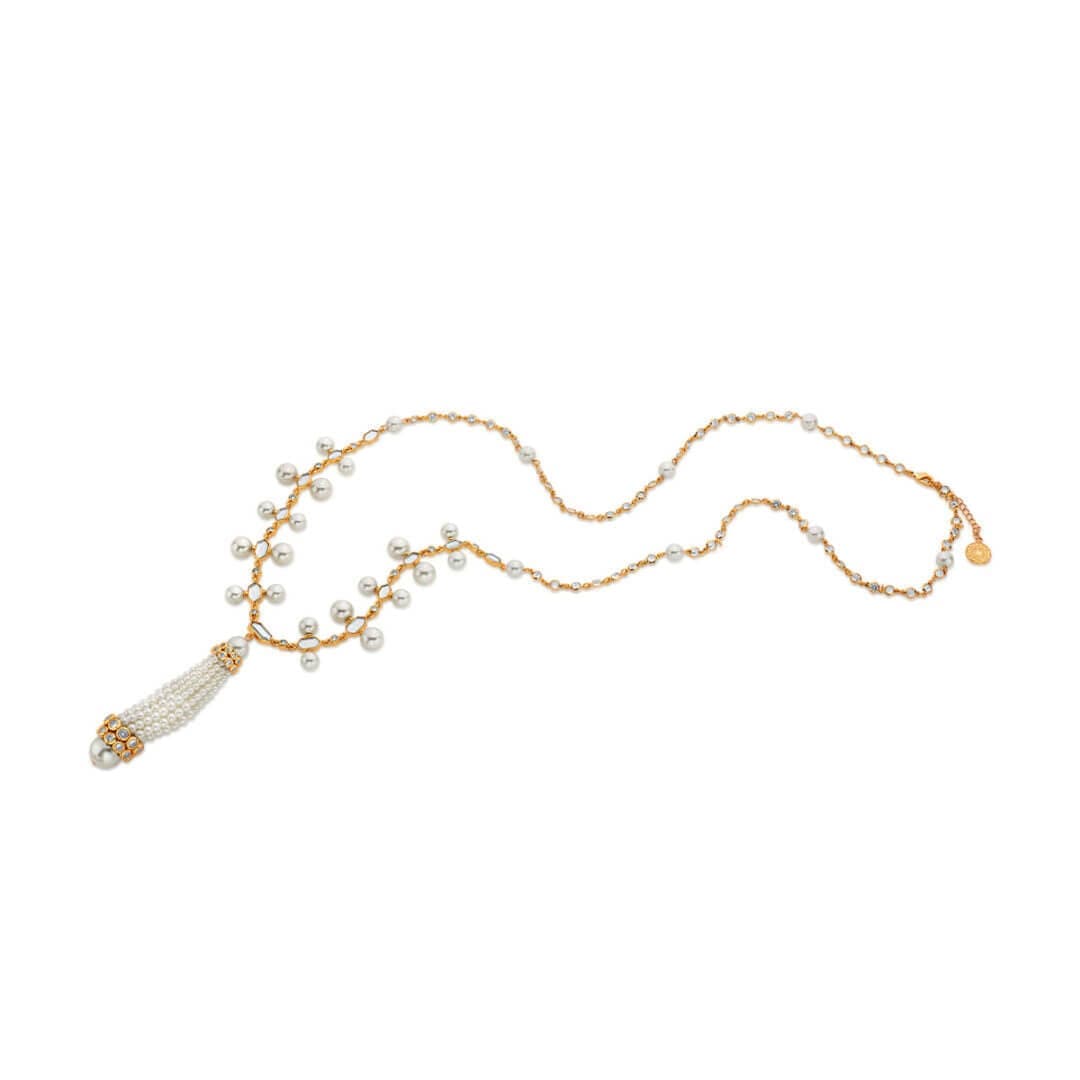Mirror Pendant Necklace for Women by Isharya | Modern Indian Jewellery