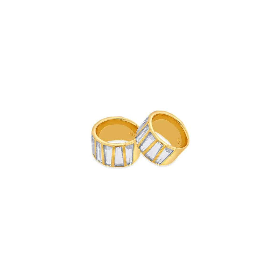 Mirror band Ring for Women by Isharya | Modern Indian Jewellery
