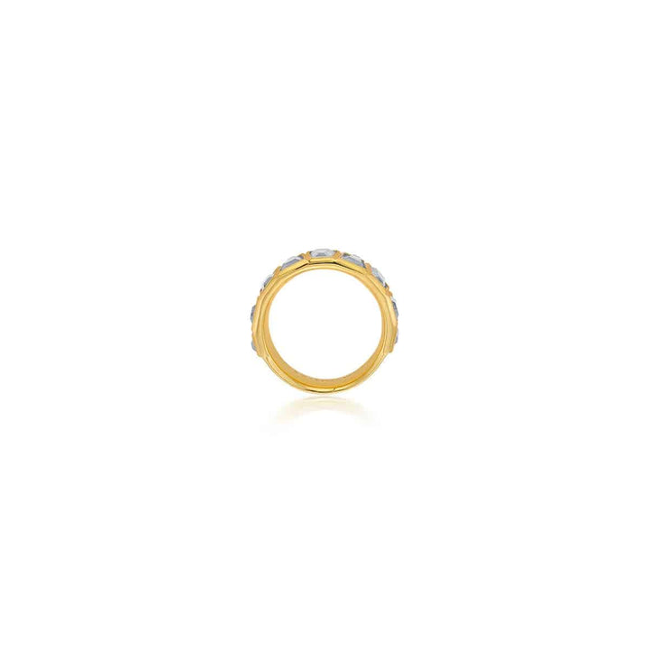 Mirror band Ring for Women by Isharya | Modern Indian Jewellery