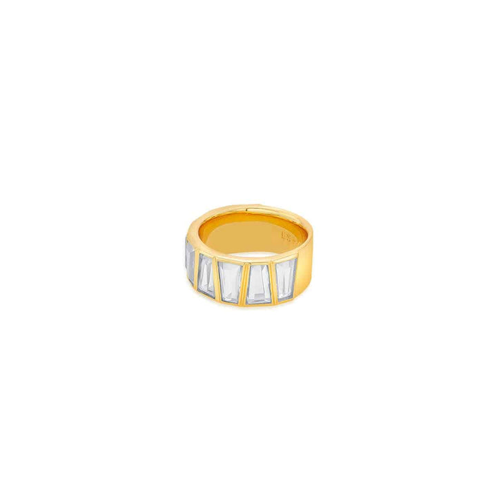 Mirror band Ring for Women by Isharya | Modern Indian Jewellery