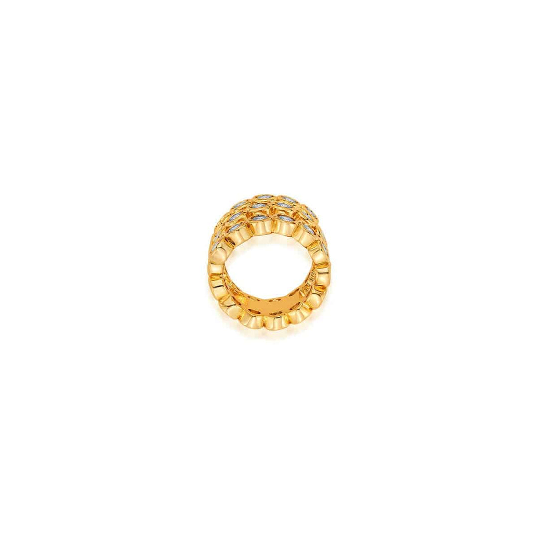 Mirror Stackable Ring for Women by Isharya | Modern Indian Jewellery