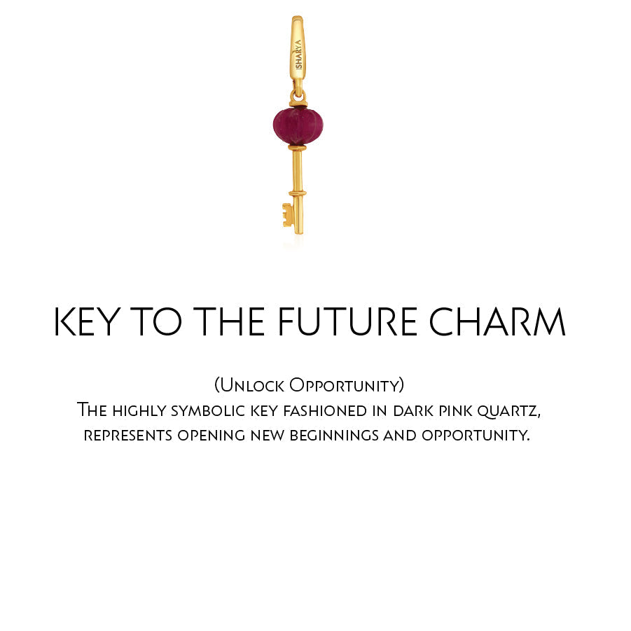 Keys to the Future Charm - Isharya | Modern Indian Jewelry