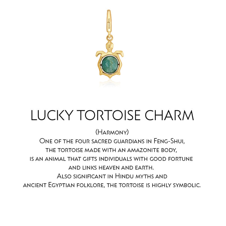 Lucky Tortoise Charm - Isharya | Modern Indian Jewelry