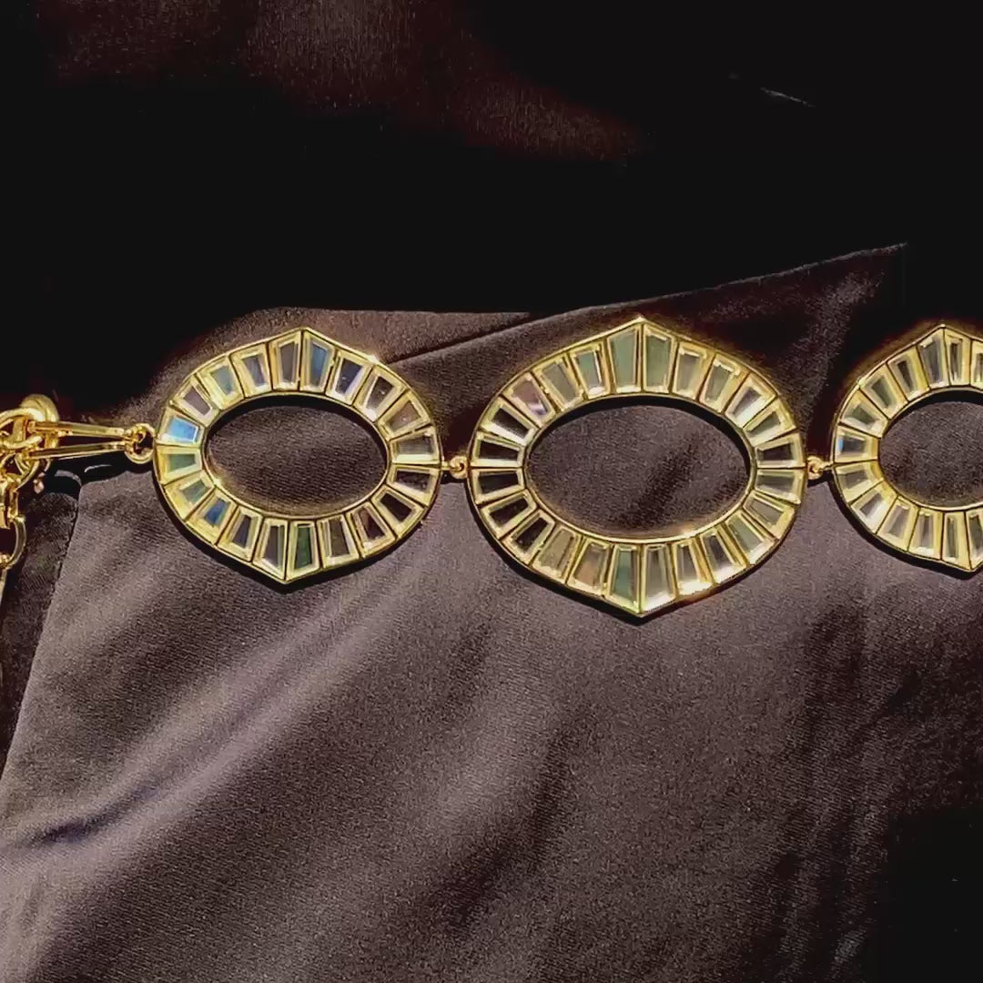 Amara Two-Way Mirror Choker & Belt