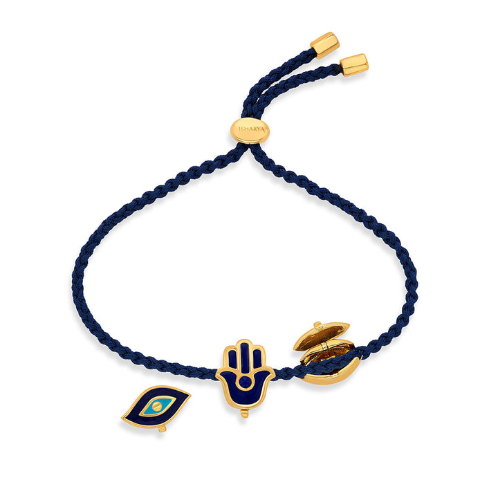 Evil Eye Azure Charm - Isharya | Modern Indian Jewelry