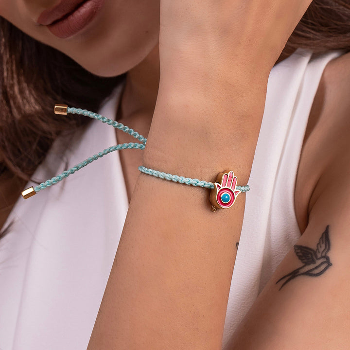 Turquoise Knot Bracelet - Isharya | Modern Indian Jewelry