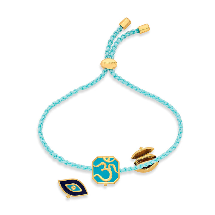 Om Aqua Charm - Isharya | Modern Indian Jewelry