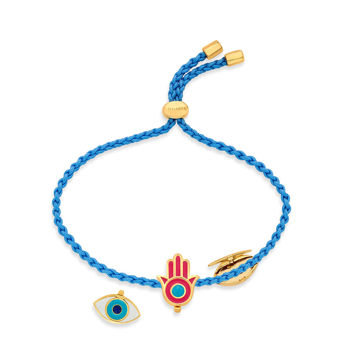 Evil Eye Iris Charm - Isharya | Modern Indian Jewelry