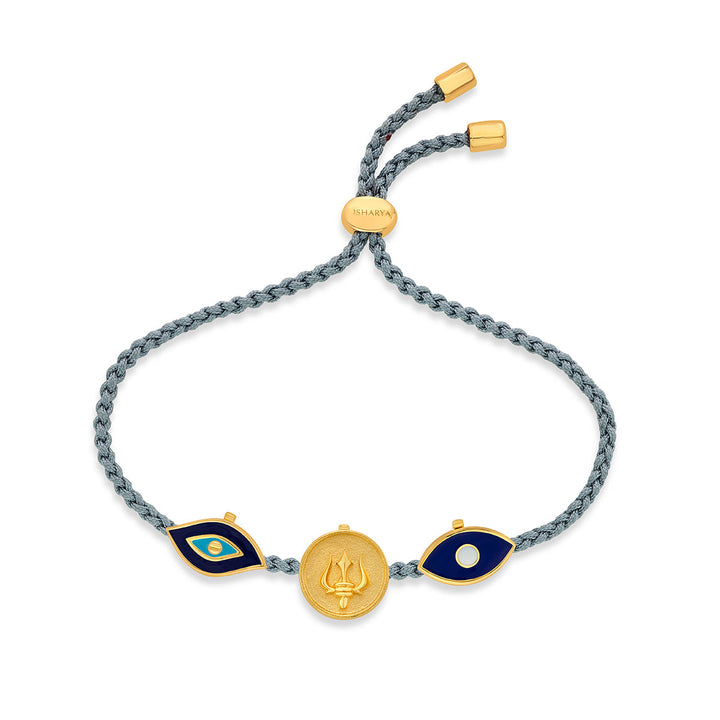 Evil Eye Azure Charm - Isharya | Modern Indian Jewelry