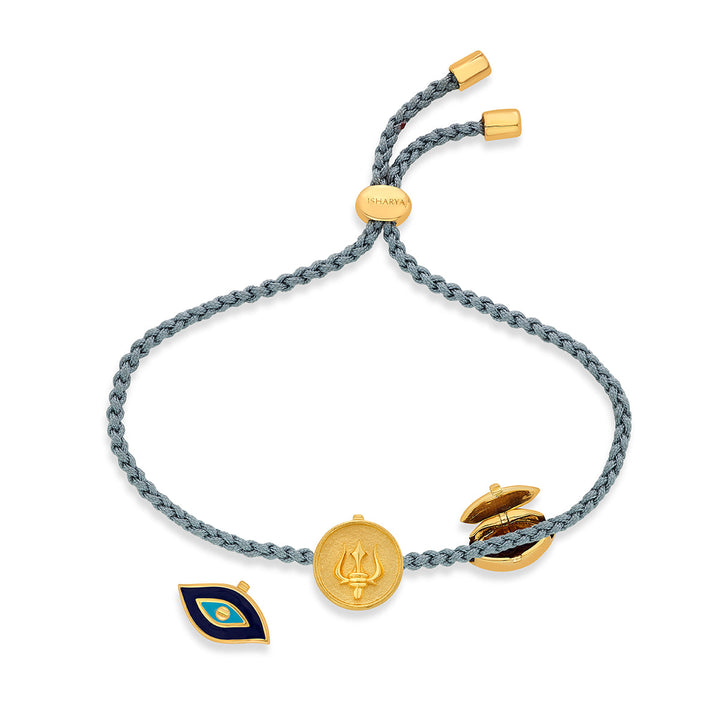Evil Eye Azure Charm - Isharya | Modern Indian Jewelry