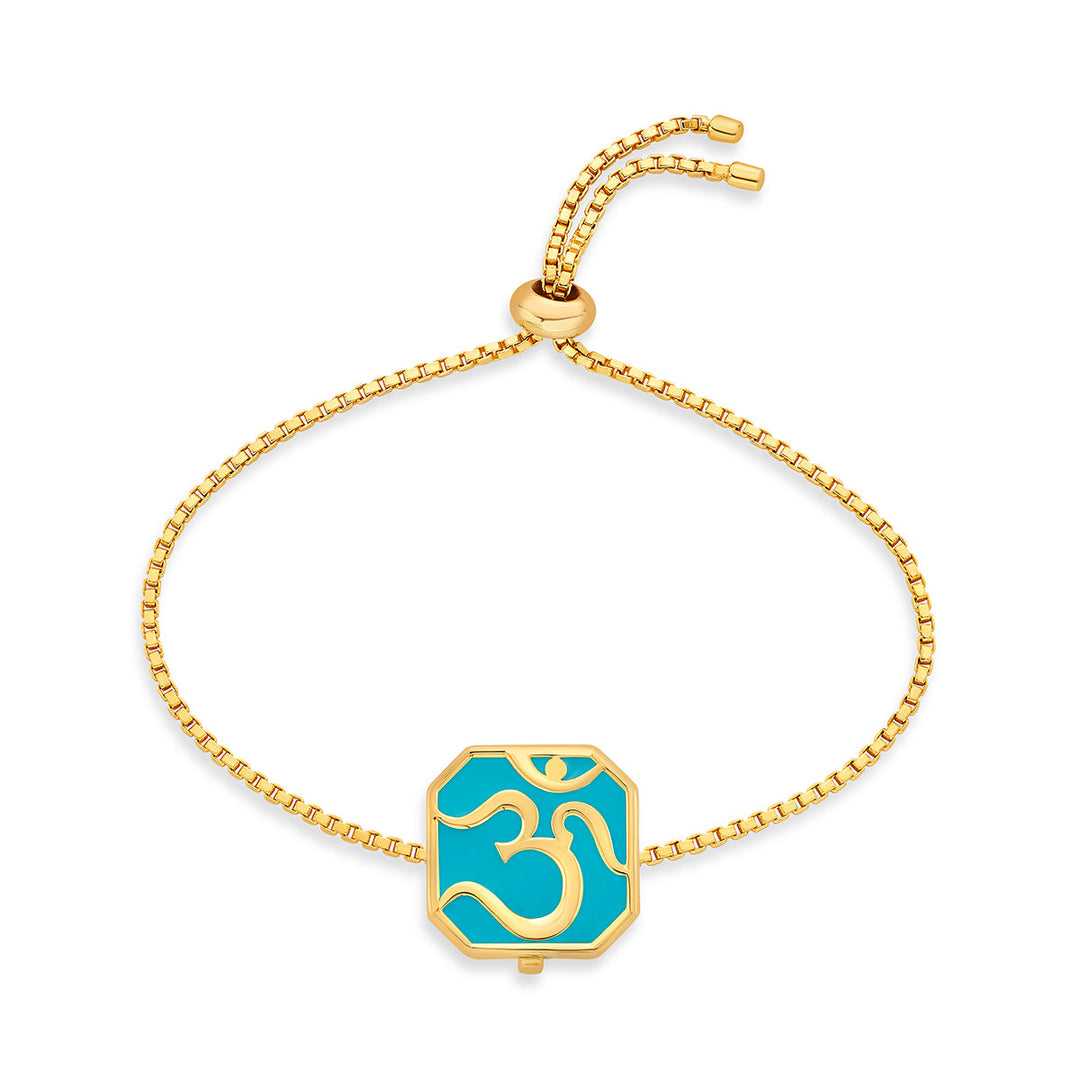 Om Aqua Charm - Isharya | Modern Indian Jewelry