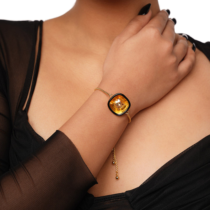 Bling Glory Wrap Crystal Bracelet