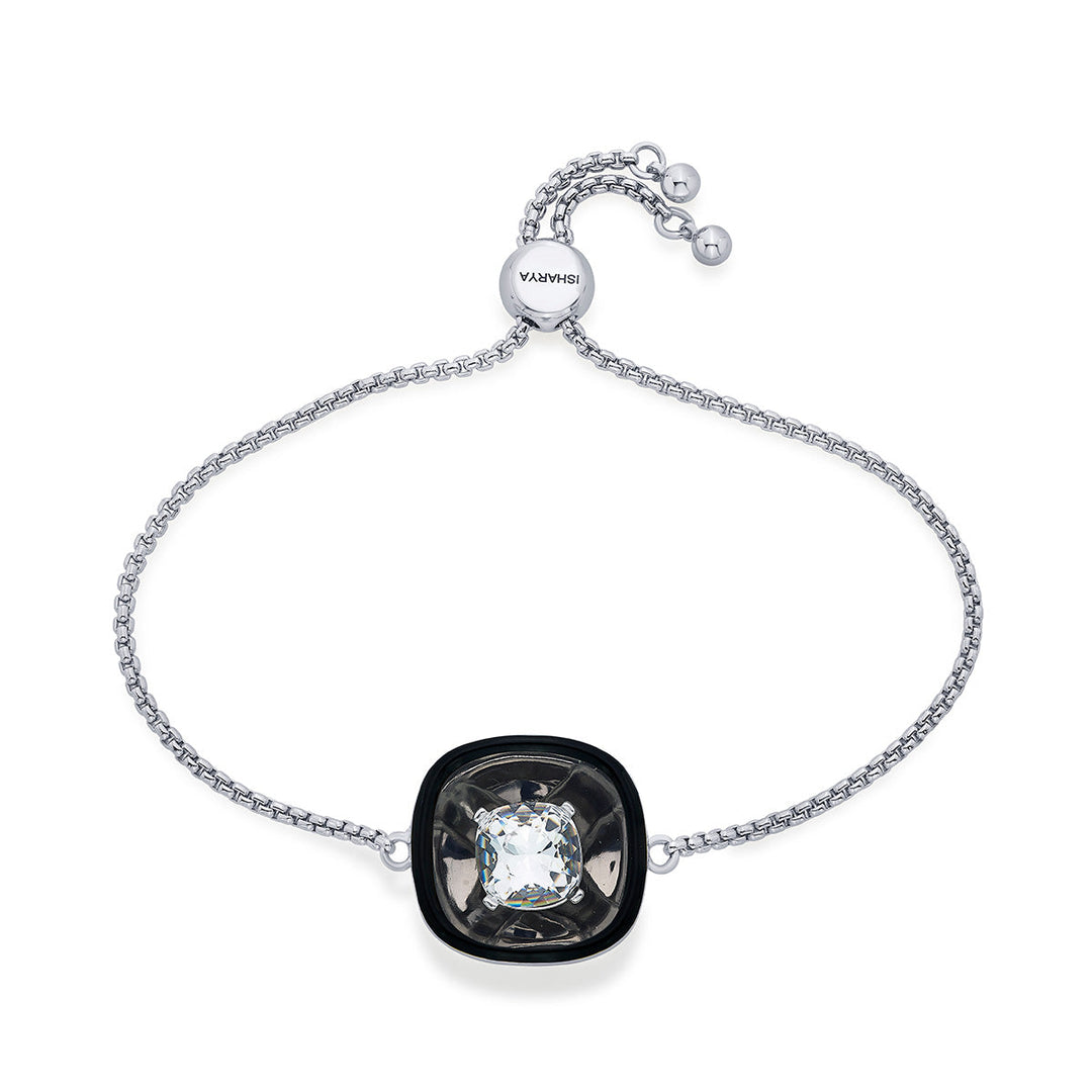 Bougie Glory Wrap Crystal Bracelet - Isharya | Modern Indian Jewelry