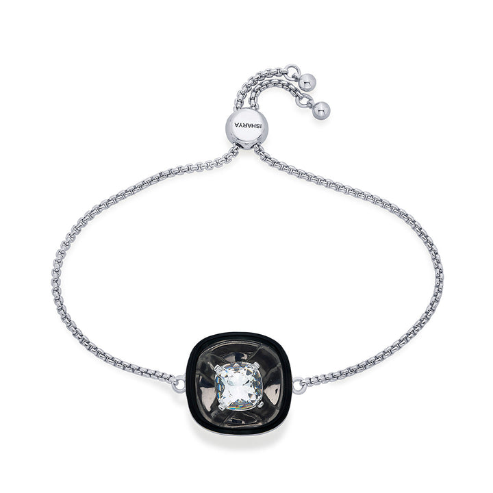 Bougie Glory Wrap Crystal Bracelet - Isharya | Modern Indian Jewelry