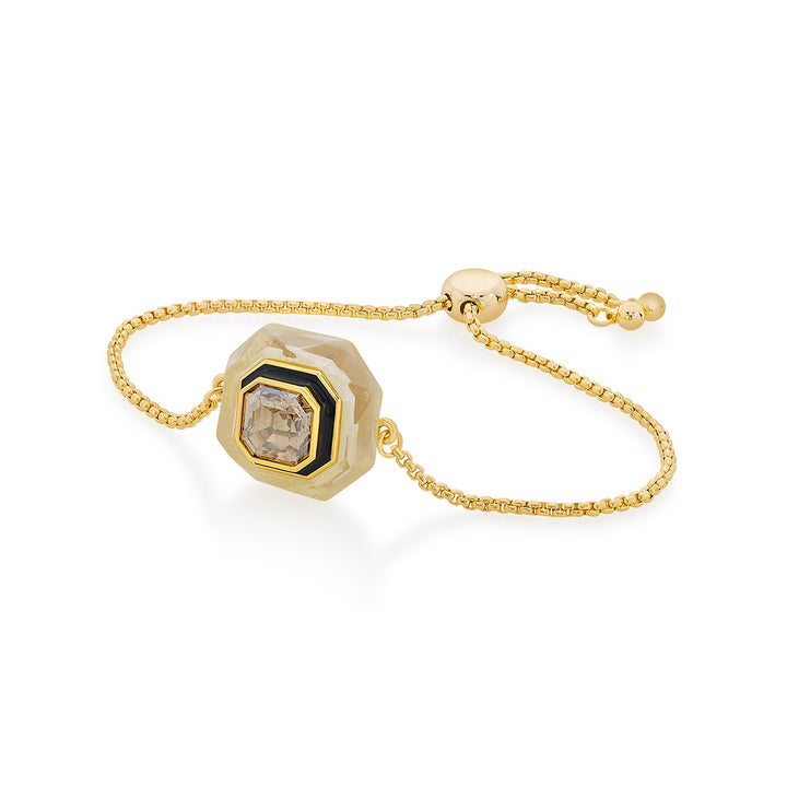 Bling Infinity Cut Crystal Bracelet