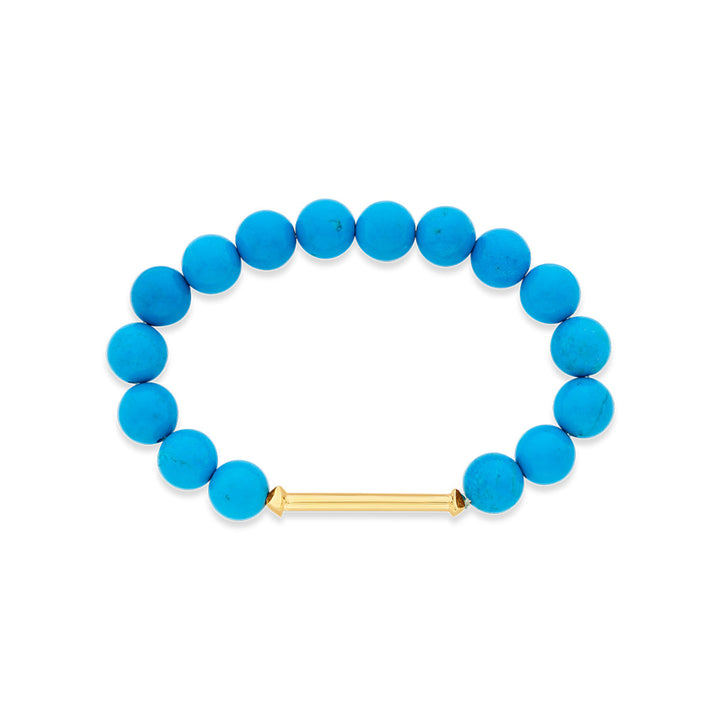 Turquoise Bead Bracelet