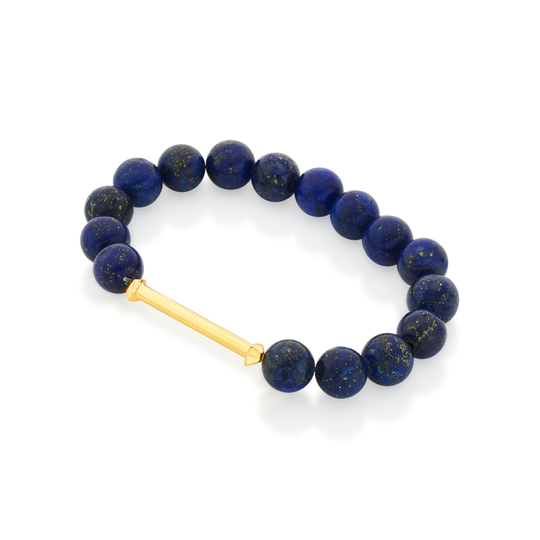 Lapis Bead Bracelet